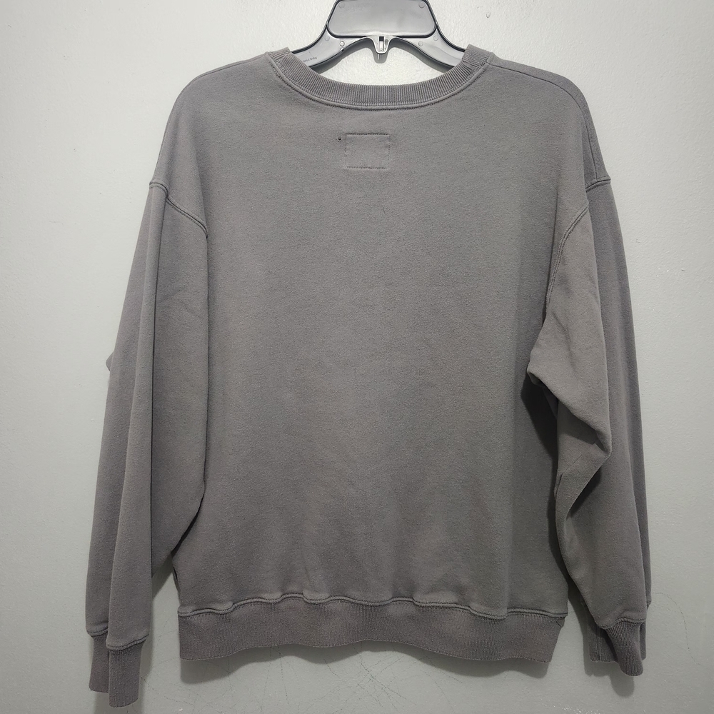 Abercrombie & Fitch Charcoal Crewneck Sweatshirt Size S - Picture 5 of 6